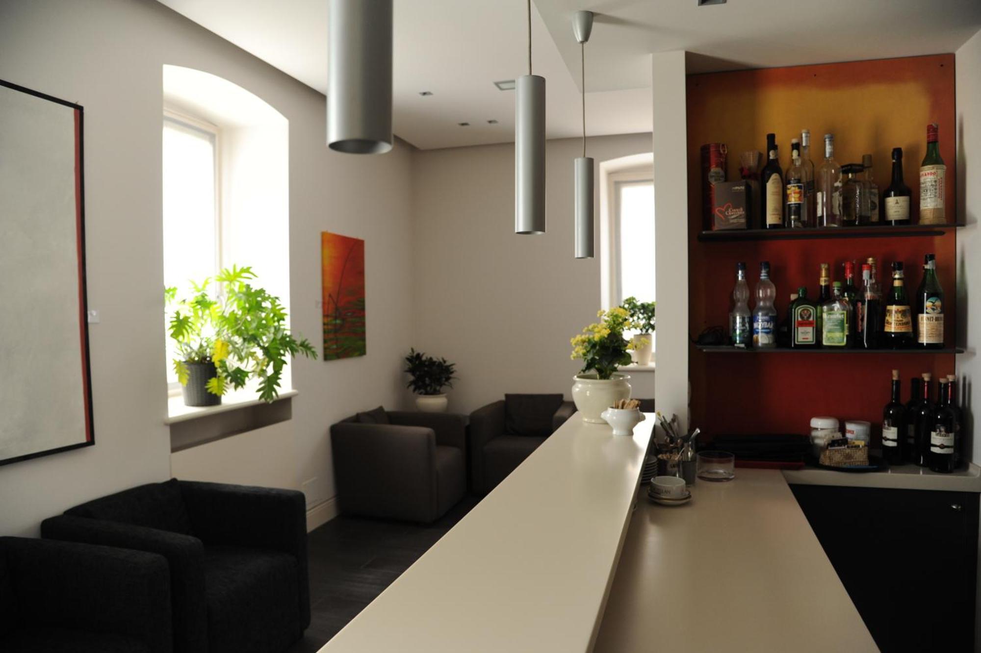 Albergo Al Sole ميزولومباردو المظهر الخارجي الصورة